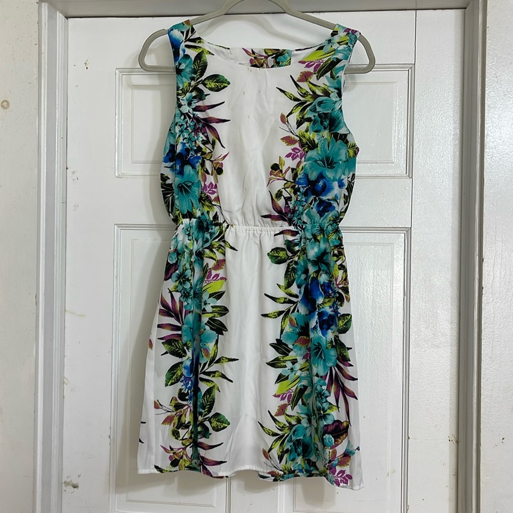 Paper Doll Floral Formal Dress